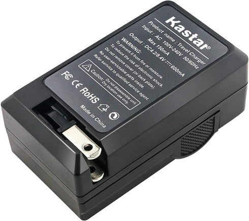 Kastar 3-Pack CGA-DU14 Battery and AC Wall Charger Replacement for Panasonic NV-GS230, NV-GS250, NV-GS258, NV-GS280,