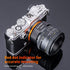 K&F Concept Lens Mount Adapter for Nikon AI F Mount Lens to Micro Four Thirds (MFT, M4/3) Camera - Matting Varnish