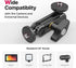 ULANZI Magic Arm with Double Ballhead 1/4" Screw, Compatible with Universal Monitor Mount for Camera, Video Shooting Photography Accessories Microphone Fill Light Bracket