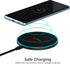 SABRENT 10W qi Wireless Fast Charger Pad, Universally Compatible with All qi Enabled Phones, Black