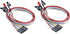 Warmstor 2 Pack 2-Pin 27-inch Reset PC Power Switch Cable Desktop On Off Push Button ATX Front Bezel Wire with HDD SW