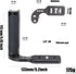 JLWIN 2nd 1/4"-20 Universal Camera L-Type Bracket Holder with Side Handle Grip, Quick Release Grip for DSLR/Mirrorless