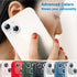 Compatible with iPhone 13 Mini & iPhone 13 Camera Lens Protector - Bling Glitter 9H Tempered Glass, 2Pcs