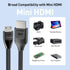 48Gbps 8K 2.1 3.3ft, 8K@60Hz 4K@240Hz Cable Matters Mini HDMI to HDMI Cable - Supports / with HDR, MiniHDMI Cable Works