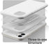 iPhone 11 Case - SURPHY Compatible with Thickening Design Liquid Silicone (with Microfiber Lining) - White