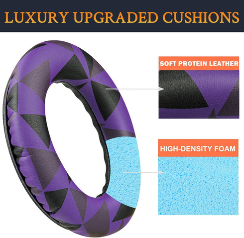 SoloWIT Replacement Earpads for Bose QuietComfort 35 & 35 II Headphones, Softer Leather Noise Isolation Foam