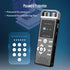 Escytegr 80GB 1536KBPS Digital Voice Activated Recorder Audio Voice Recorder with Playback Recording Device Dictaphone