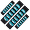 GESD 4PCS 6 Duplex 12 Core LC Adapters OM3 Fiber Patch Panel Loaded with 12 Fiber Ports Couplers Enclosure - LC UPC