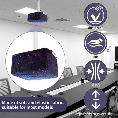 AJFHKJ Projector Dust Cover,Roof Waterproof Projector Covers Suitable for Ceiling Home,Home Theater Projector