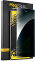 magglass Privacy Guard for Samsung Galaxy S24 Ultra Screen Protector, Anti Spy Tempered Glass Guard with Easy Applicator