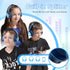Kids Headphones - Foldable HD Stereo Sound with Safe 85dB/94dB Volume Limiter for Teens, Boys, Kindle, iPad, Laptop.
