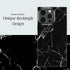 Cocomii Rectangle Case Compatible with iPhone 11 Pro Max, Natural Marble Pattern, Glossy Protective Phone Case