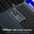 USB C Hub 7 in 1, 10Gbps USB C to USB C Adapter, Data & Charging for iMac, MacBook Pro/Air, XPS