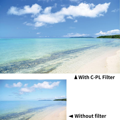 Kenko 77mm Smart C-PL Camera Lens Filter