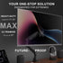 WALI 17-49 Inch 33 Lbs, 75/100mm (GSM001XLN), Heavy Duty Single Monitor Arm for Flat Curved Ultrawide Screens, up