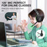 ShinePick Kids Headphones, Over-Ear Gaming Headphones with Microphone and Volume Control for Kids Teens Online School,
