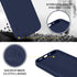 BENTOBEN iPhone 14 Case, Soft Silicone Gel Rubber Bumper with Microfiber Lining, Hard Back Shockproof Protective Cover