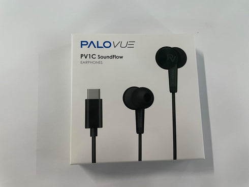 PALOVUE USB Type C Headphones - In Ear Earphones with Mic and Volume Control for Google Pixel, Samsung, Oneplus