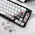 JSJT Plum Blossom Keycaps 135 Keys PBT Dye Sublimation Custom Keycaps with Keycap Puller for Mechanical Keyboard