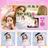 Kids Instant Print Camera, 1080P Toddler Camera That Prints Photos, Gifts for Girls Age 3-12, Pink