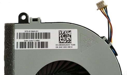 HK-Part Fan Replacement for HP 250 G4 255 G4 Notebook - CPU Fan SPS 813946-001
