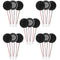 15pcs 2W 8 Ohm 28MM Mini Speaker, Round Internal Magnet Speaker for MP3 MP4 Player with 60MM Cable Length