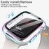 11/10 46mm, 2 Pack JETech Plated Case with Screen Protector for Apple Watch Series Metallic Luster Design, Overall