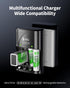 EBL 4-Bay 4 Count, Battery Charger for AA & AAA Rechargeable Batteries with Rechargeable AA NiMh Batteries, Battery