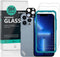 Ibywind Screen Protector for iPhone 13 Pro (6.1 Inches) with 2Pcs Tempered Glass, Camera Lens Protector & Carbon Fiber