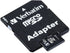 Verbatim 64GB Premium MicroSDXC Memory Card with Adapter, UHS-I V10 Class 10