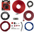 DS18 AK4 Complete 4 Gauge CCA Amplifier Installation Wiring Kit - Ampkit for Connections, Brings Power to Your Radio,