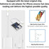 Lightning to USB Camera Adapter for iPhone, USB 3.0 Female OTG Cable for iPad to Connect Card Reader, USB Flash Drive