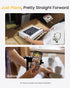 Magnetic Neck Phone Holder for Recording, Adjustable 3-in-1 Mount for iPhone 15/14/13/12 Series & GoPro