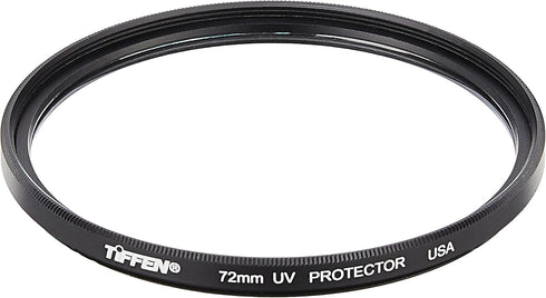 Tiffen 72UVP 72mm UV Protection Filter, Black