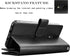 NJJEX Compatible with LG Stylo 5 Case - Wallet Case with 9 Card Slots, Detachable Kickstand, Black