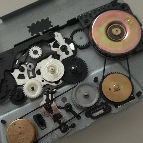 Sliverdew 100 Cassette Cassette 26-120 mm Cassette 1mm Pcs Recorder Rubber Belts Recorder Repair Maintenance Mix Flat