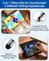 AUZOSL 2-in-1 Stylus Pen for Touchscreen, High Precision & Sensitivity Stylus Pen for iPad/iPhone/Android Tablets