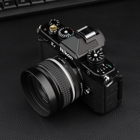 Haoge Metal Lens Hood for Nikon NIKKOR Z 40mm f/2, Z 28mm f/2.8, Compatible with 52mm Filters