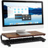 ARCOBIS Monitor Riser for Desk, Wood & Metal Computer Monitor Stand, Laptop, PC, Printer Stand Riser, Rustic Brown