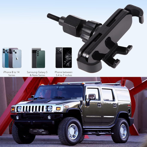 Lcojicep Car Phone Holder for Hummer H2 2003-2007, Compatible with All Mobile Phones (Style D)