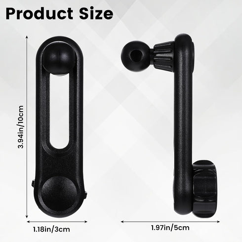 Exircy 17mm 2.04 Inch 360-Degree 17mm Ball Mount Extension Arm, Adjustable Length, Ball Mount Rotatable Extension