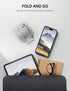 Nulaxy Rotatable Cell Phone Stand, Fully Adjustable Foldable Desktop Holder Cradle Dock, Thick Case Friendly for All