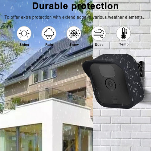 Hisewen Silicone Cover Case for All-NEW Blink (3rd Gen) Outdoor Camera, 3 Pack UV Weather Resistant Protective Cover