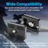 Wokyo 2 Pack PU60 1/4 inch-20 Quick Release Plate with Screw All Metal Tripod Mount Plate, Universal Camera Mount