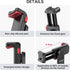 ULANZI ST-06S Phone Tripod Mount, Universal Smartphone Adapter with 2 Cold Shoe, 360° Rotating Clip Holder