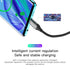 3-Pack USB-C Cable 3ft, 3A Fast Charging, Nylon Braided, Compatible with iPhone 15 Series, Galaxy S20/S10/S9, PS5