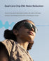 Coucur Bluetooth Glasses with Bluetooth Speaker-No Camera Smart Glasses UV Protection Polarized Sunglasses, Touch