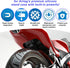 Goktvai 2pcs 4pcs Magnetic Holder Case for AirTag, Waterproof Hidden Magnet Mount Silicone Protective Cover with Iron