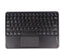 Wireless Bluetooth Keyboard with Touchpad, 10inch Portable Rechargeable Slim Keyboard for iPad/iOS/Android Devices