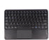 Wireless Bluetooth Keyboard with Touchpad, 10inch Portable Rechargeable Slim Keyboard for iPad/iOS/Android Devices